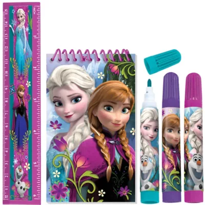 PartyCity Frozen Stationery Set 5pc