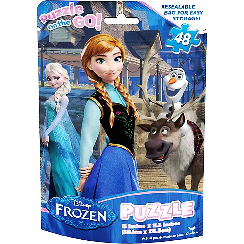 PartyCity Frozen Puzzle Bag 48pc