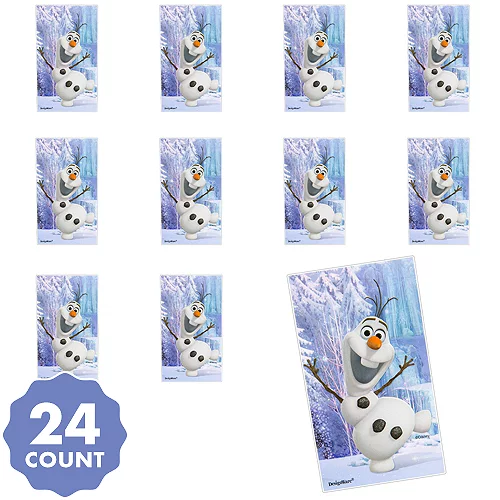 PartyCity Jumbo Olaf Stickers 24ct - Frozen