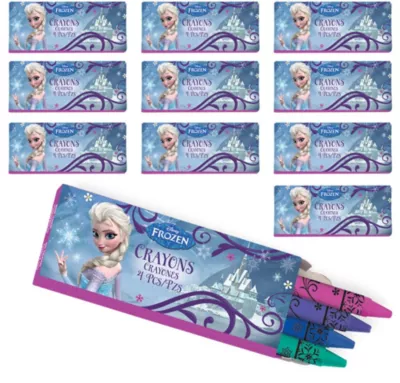 PartyCity Frozen Crayon Boxes 48ct