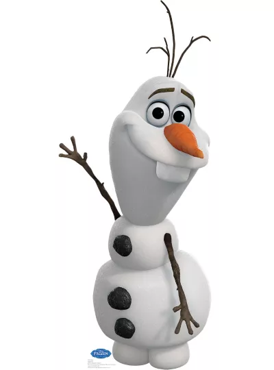 PartyCity Olaf Life Size Cardboard Cutout - Frozen