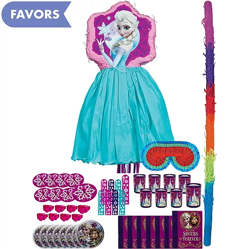 PartyCity Elsa Pinata Kit with Favors Deluxe - Frozen