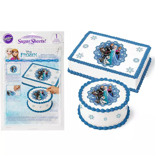 PartyCity Wilton Frozen Sugar Sheet