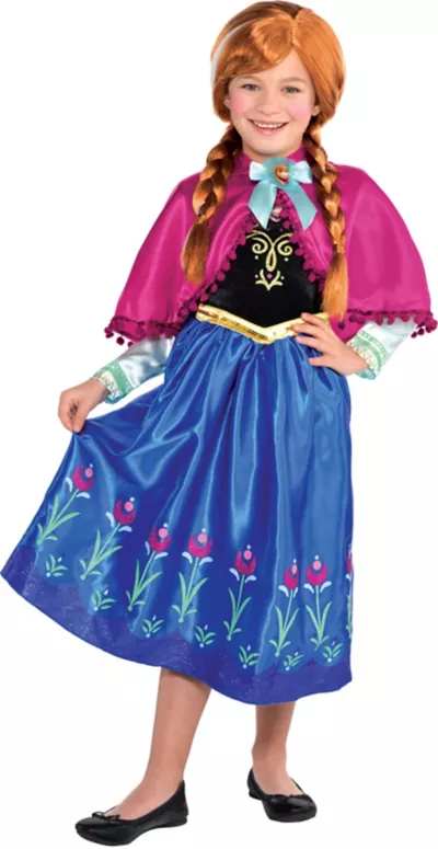 PartyCity Girls Anna Costume - Frozen