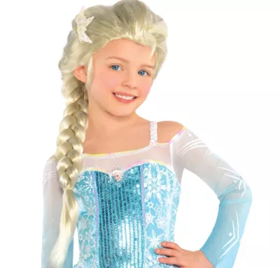PartyCity Child Elsa Wig - Frozen