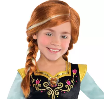 PartyCity Child Anna Wig - Frozen