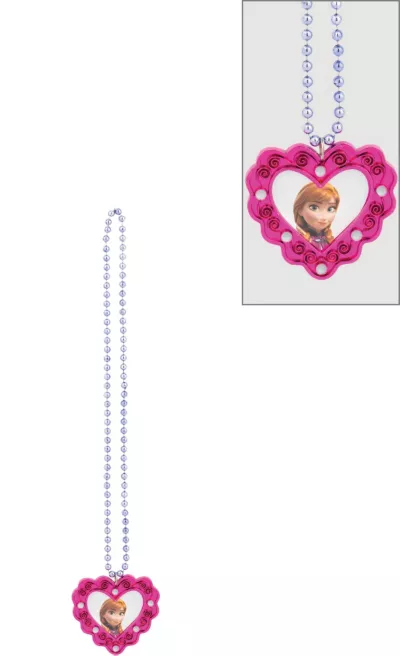 PartyCity Anna Pendant Necklace - Frozen