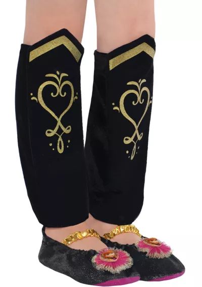 PartyCity Child Anna Leg Warmers - Frozen