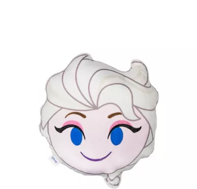 PartyCity Elsa Smiley Pillow Plush