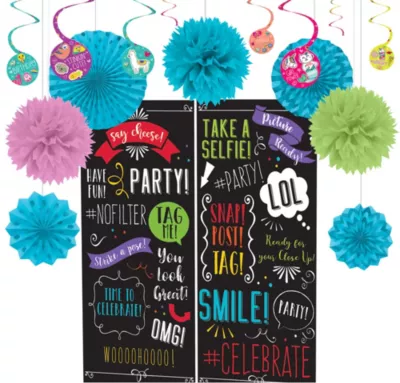 PartyCity Selfie Celebration Decorating Kit