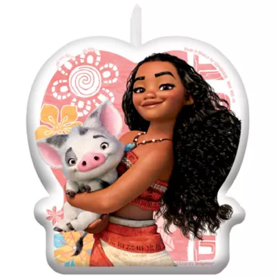 PartyCity Moana Birthday Candle