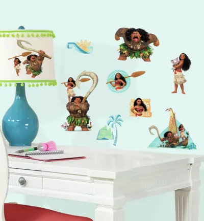 PartyCity Moana Wall Decals 25ct