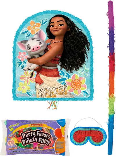 PartyCity Moana Pinata Kit with Candy & Favors