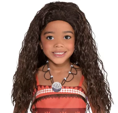 PartyCity Child Moana Wig