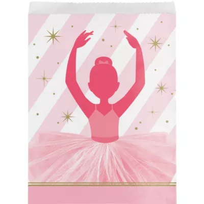 PartyCity Ballerina Treat Bags 8ct