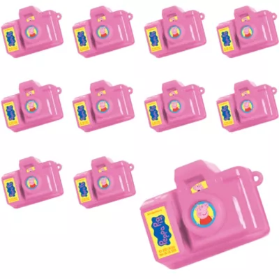 PartyCity Peppa Pig Click Cameras 24ct