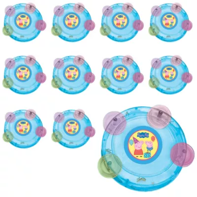  PartyCity Peppa Pig Tambourines 24ct