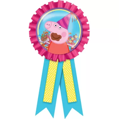 PartyCity Peppa Pig Award Ribbon