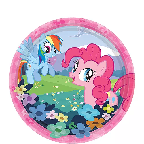 PartyCity My Little Pony Dessert Plates 8ct