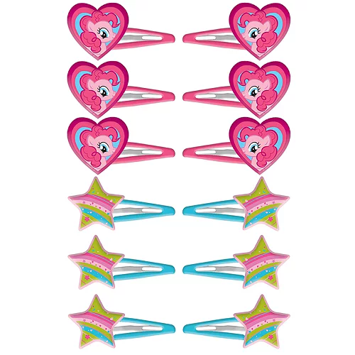 PartyCity My Little Pony Hair Clips 12ct