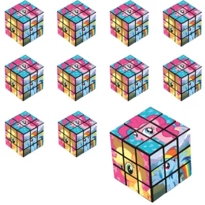 PartyCity My Little Pony Puzzle Cubes 24ct