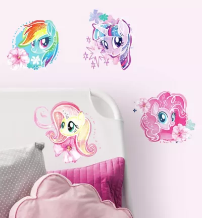 PartyCity My Little Pony The Movie Wall Decals 4ct
