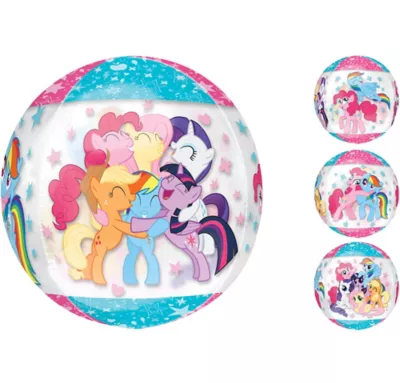  PartyCity My Little Pony Balloon - See Thru Orbz