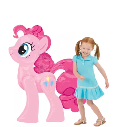  PartyCity Giant Gliding Pinkie Pie Balloon - My Little Pony