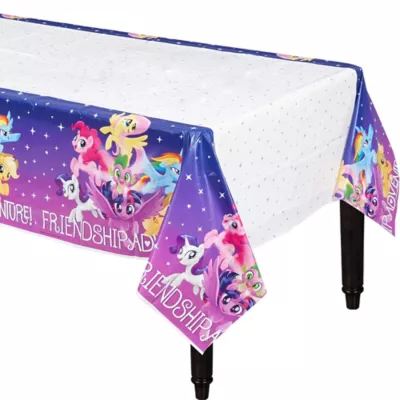 PartyCity Friendship Adventure My Little Pony Table Cover