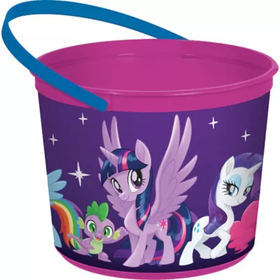 PartyCity Friendship Adventures My Little Pony Treat Bucket