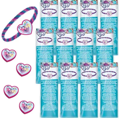  PartyCity Friendship Adventures My Little Pony Friendship Bracelet Kits 12ct