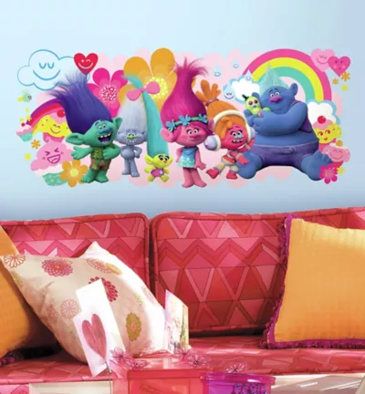 PartyCity Trolls Wall Decal