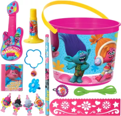 PartyCity Trolls Ultimate Favor Kit for 8 Guests