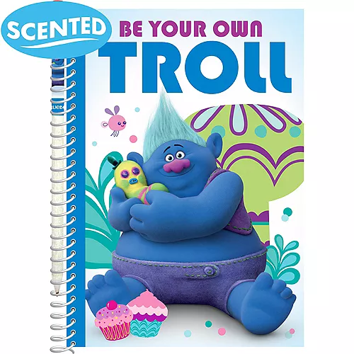 PartyCity Scented Biggie Notepad & Pencil - Trolls