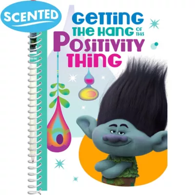 PartyCity Scented Branch Notepad & Pencil - Trolls