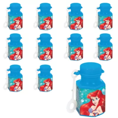 PartyCity Little Mermaid Mini Bubbles 48ct