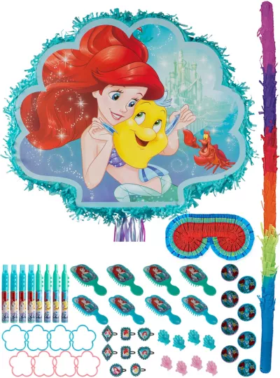 PartyCity Little Mermaid Pinata Kit with Favors