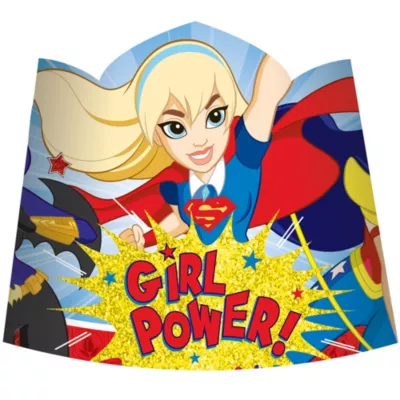 PartyCity DC Super Hero Girls Tiaras 8ct