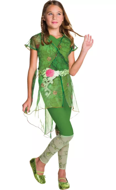  PartyCity Poison Ivy Costume Girls - DC Super Hero Girls