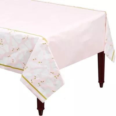PartyCity Swan Paper Table Cover