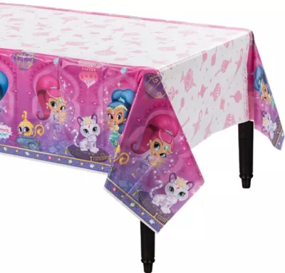 PartyCity Shimmer and Shine Table Cover