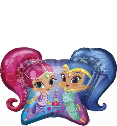 PartyCity Giant Shimmer and Shine Balloon