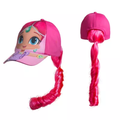 PartyCity Child Shimmer Baseball Hat with Ponytail - Shimmer and Shine