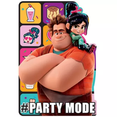 PartyCity Wreck-It Ralph Invitations 8ct