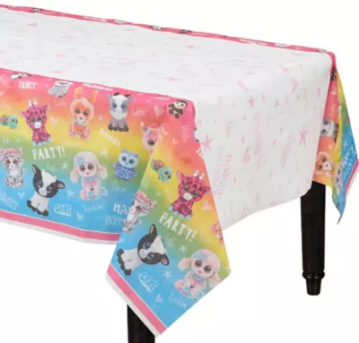 PartyCity Beanie Boos Table Cover