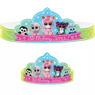 PartyCity Beanie Boos Tiaras 16ct