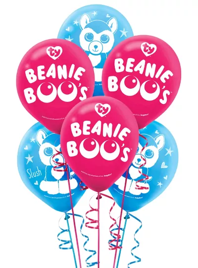 PartyCity Beanie Boos Balloons 6ct