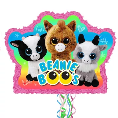 PartyCity Pull String Beanie Boos Pinata