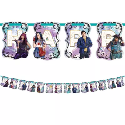 PartyCity Descendants 2 Birthday Banner Kit