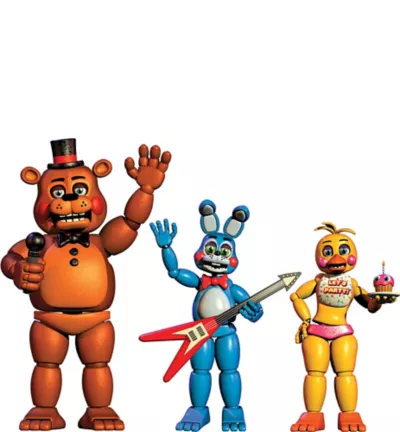 PartyCity Five Nights at Freddys Cutouts 3ct